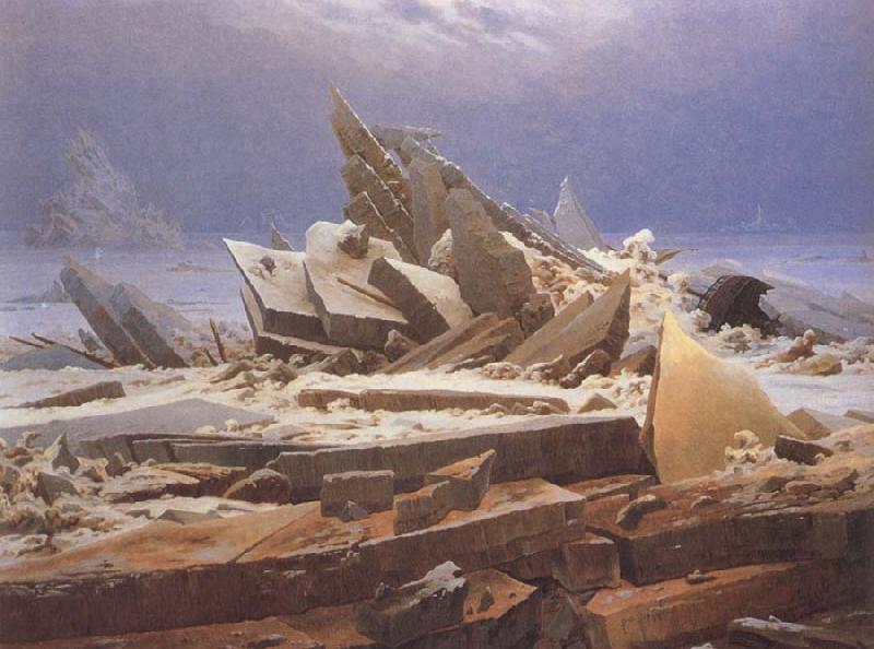 Caspar David Friedrich Te Sea of Ice